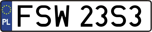 FSW23S3