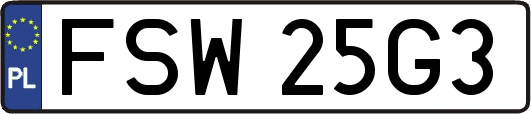 FSW25G3