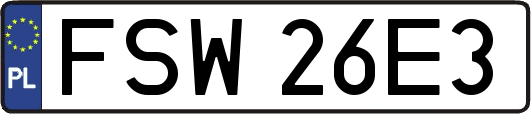 FSW26E3