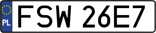 FSW26E7
