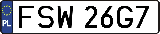FSW26G7