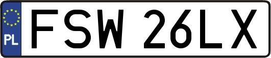 FSW26LX