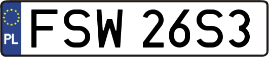 FSW26S3