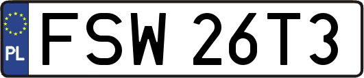 FSW26T3