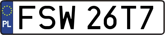 FSW26T7