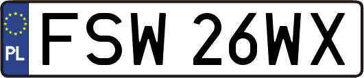 FSW26WX