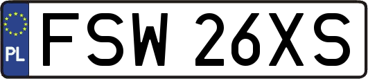 FSW26XS