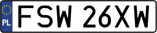 FSW26XW