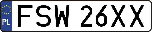 FSW26XX