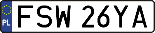 FSW26YA
