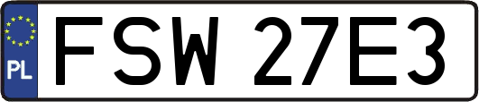 FSW27E3