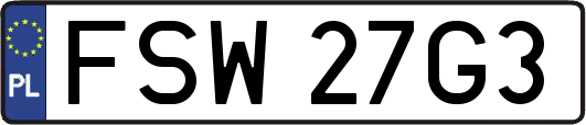 FSW27G3