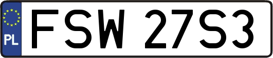 FSW27S3