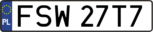 FSW27T7