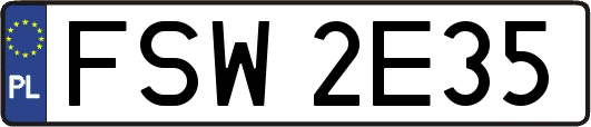 FSW2E35