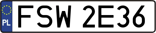 FSW2E36