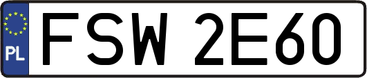 FSW2E60