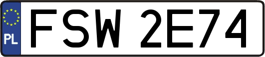 FSW2E74