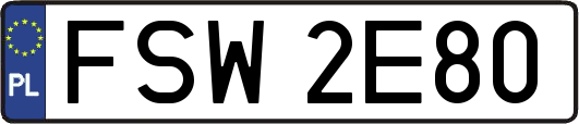 FSW2E80