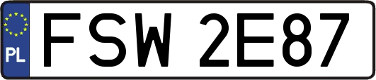 FSW2E87