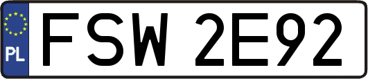 FSW2E92