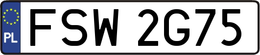 FSW2G75