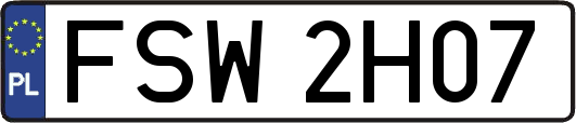 FSW2H07