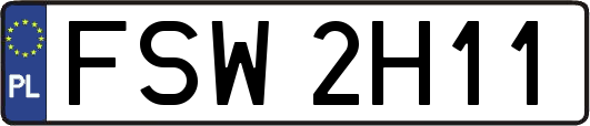FSW2H11