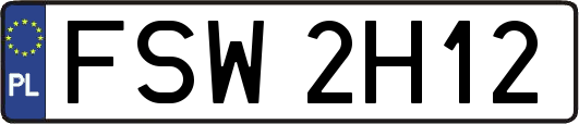 FSW2H12