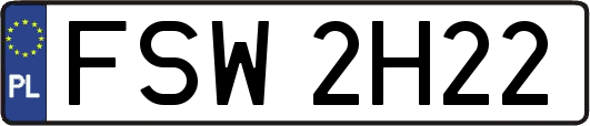 FSW2H22