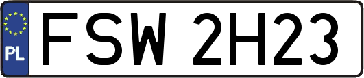 FSW2H23