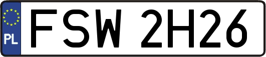 FSW2H26