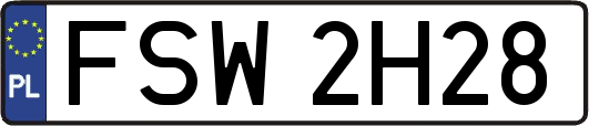 FSW2H28