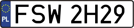 FSW2H29