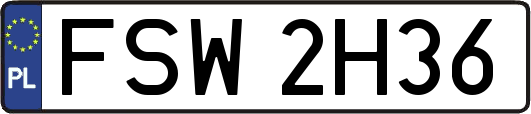 FSW2H36