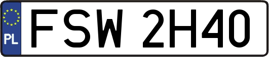 FSW2H40