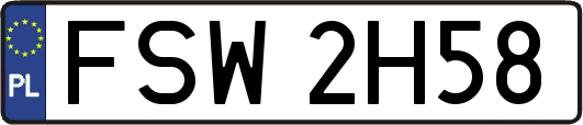 FSW2H58