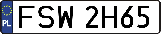 FSW2H65