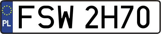 FSW2H70