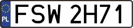 FSW2H71