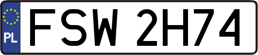 FSW2H74
