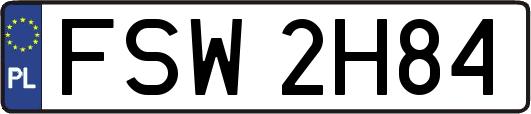 FSW2H84