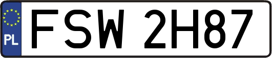 FSW2H87