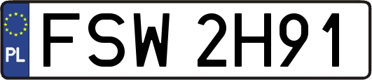 FSW2H91