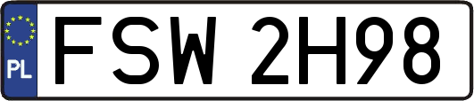 FSW2H98