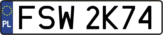 FSW2K74