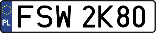 FSW2K80