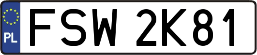 FSW2K81
