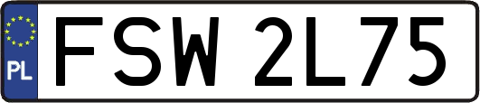 FSW2L75
