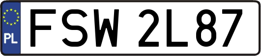 FSW2L87